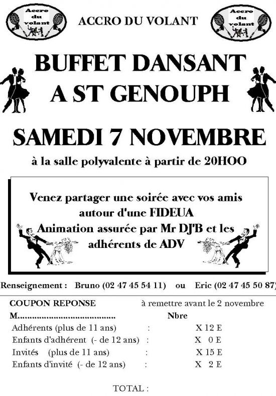 Affiche soiree 2009